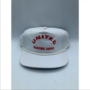 Vintage United Roofing Supply Trucker Cap Adjustable